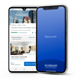 Wyndham Hotels and Resorts App Developed by iGeekTeam